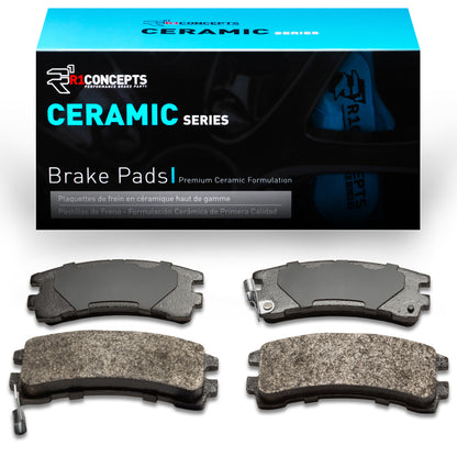 R1 Rear Ceramic Brake Pads 1988-1995 Nissan Pathfinder - 2310-0401-00
