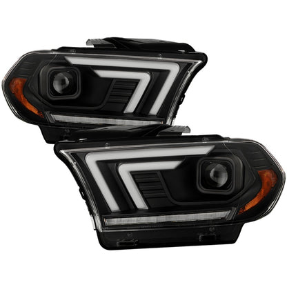 Spyder Dodge Durango 11-13 Halogen Model Only Projector Headlights - Black PRO-YD-DDU11SI-BK SPYDER