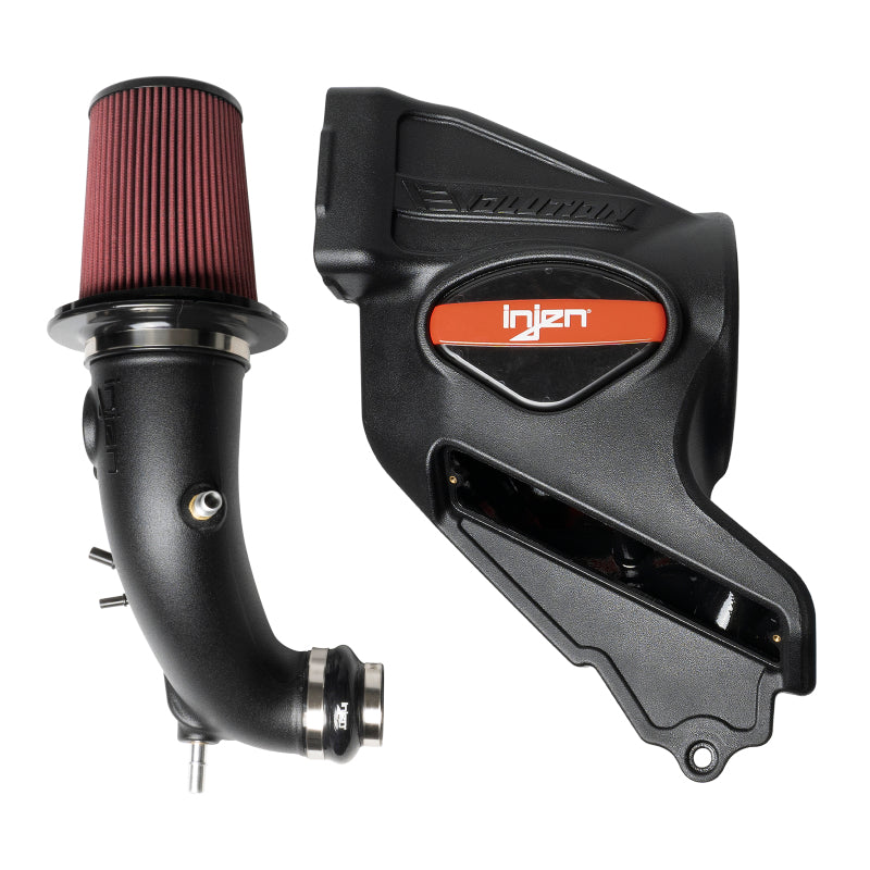 Injen 2021-2023 Ford Bronco L4-2.3L EcoBoost Evolution Cold Air Intake System (Oiled Air Filter) - EVO9300C