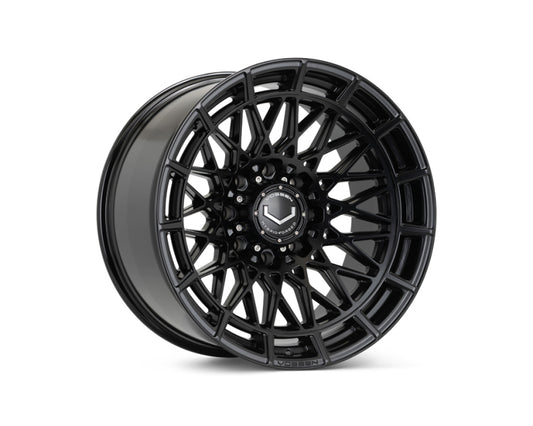 Vossen HFX-3 20x9 - 8x165.1 - ET18 - Deep Face - 125.1 - Satin Black Wheel