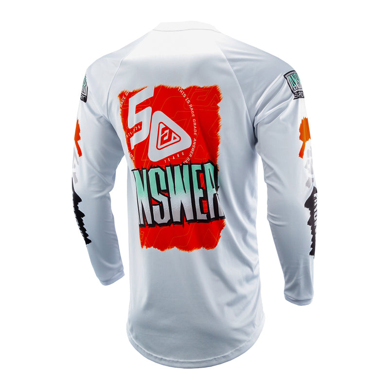 Answer 26 LE Syncron Artifacts Jersey 50 Years Red/White/Blue Youth - Large
