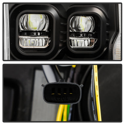 Spyder Ford F150 20-21 Quad High-Power LED Module - Black (PRO-YD-FF15021HALAP-SBSEQ-BK) SPYDER