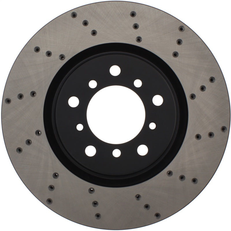 StopTech 01-06 BMW M3 Drilled Left Front CRYO Rotor Stoptech