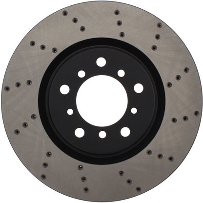 StopTech 01-06 BMW M3 Drilled Left Front CRYO Rotor Stoptech