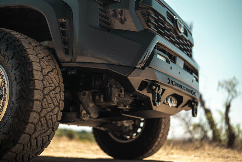 DV8 24-25 Toyota Tacoma Spec Series Front Winch Bumper - Micro-Texture Black