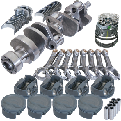 Eagle Chevy LT1350 1Pc 3.750in Crank 6.000in I-Beam Rods -16cc 4.030in Pistons Rotating Assembly