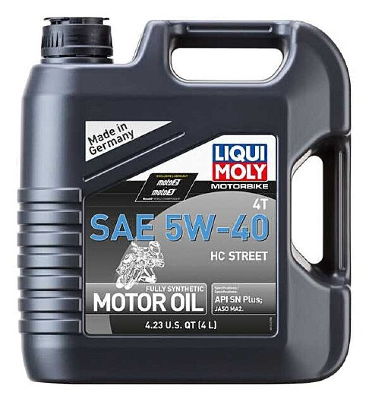 LIQUI MOLY 4L Motorbike 4T SAE 5W40 HC Street