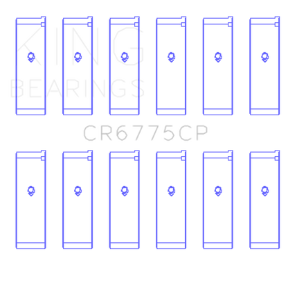 King Engine Rod Bearings Nissan Connecting Set