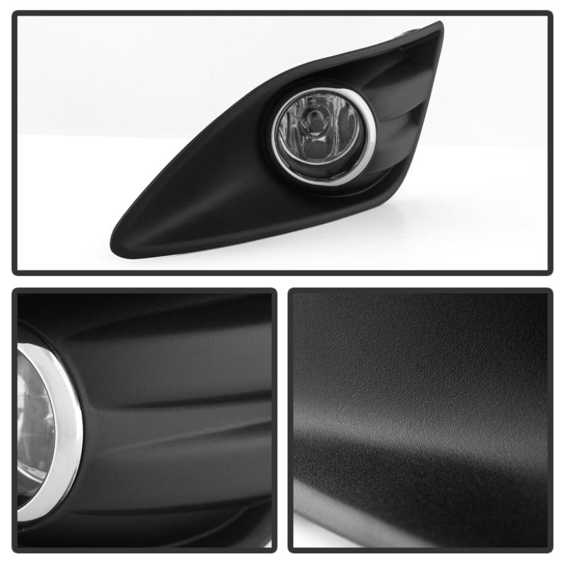 Spyder Ford C-Max 2013-2015 OEM Fog Light W/Universal Switch- Clear FL-FCMAX2013-C SPYDER