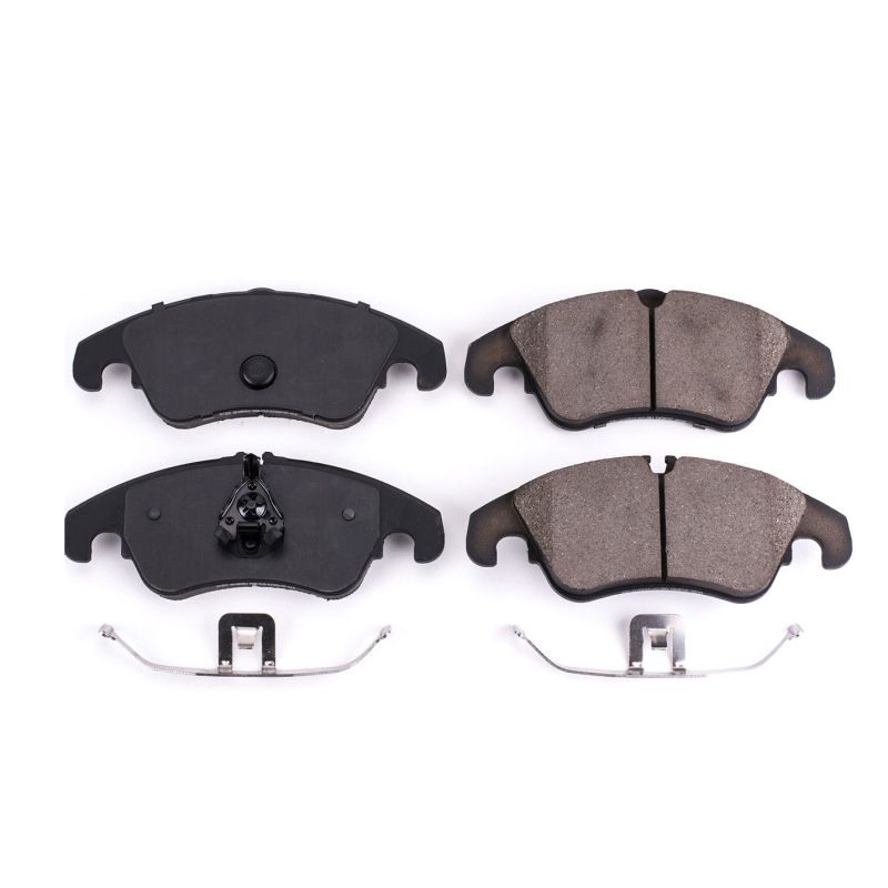 Power Stop 10-16 Audi A4 Front Z17 Evolution Ceramic Brake Pads w/Hardware PowerStop