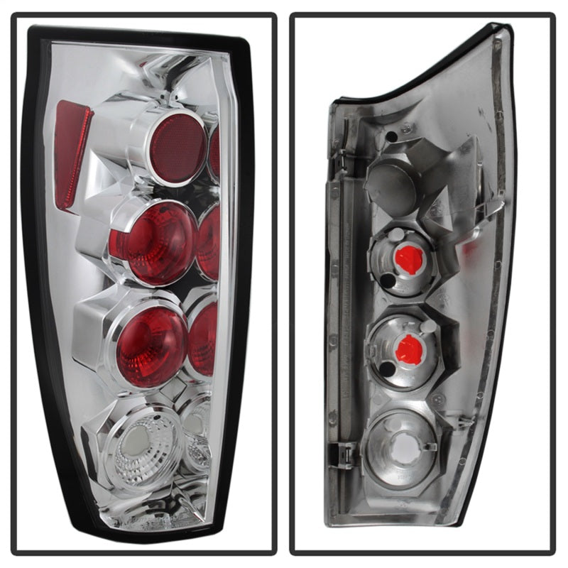 Spyder Chevy Avalanche 02-06 Euro Style Tail Lights Chrome ALT-YD-CAV04-C SPYDER