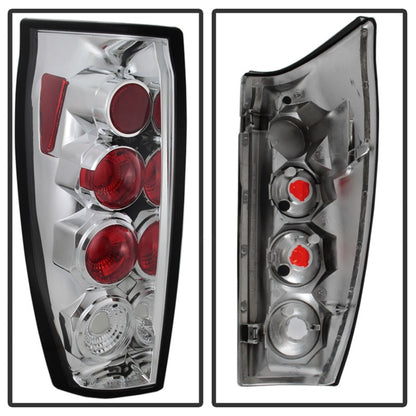 Spyder Chevy Avalanche 02-06 Euro Style Tail Lights Chrome ALT-YD-CAV04-C SPYDER