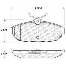 Load image into Gallery viewer, StopTech Premium Ceramic Rear Brake Pads - 308.10820