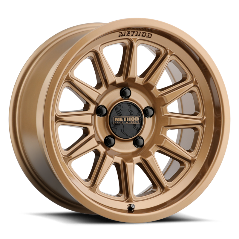 Method MR323 20x10 / 8x180 BP / -18ET / 4.76in BS / 130.81mm CB - Gloss Bronze Wheel