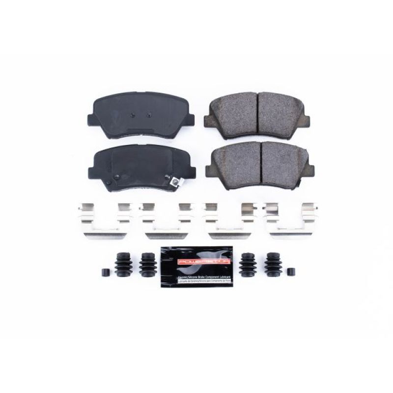 Power Stop 11-16 Hyundai Elantra Front Z23 Evolution Sport Brake Pads w/Hardware PowerStop