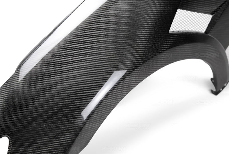 Seibon FF14LXIS-W Carbon Fiber Wide Fenders for 2014–2020 Lexus IS 200t / IS 250 / IS 300 / IS 350