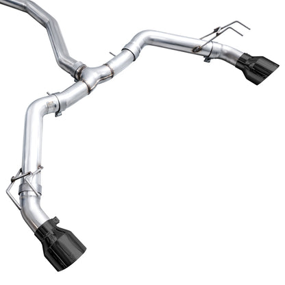 AWE Tuning 22+ Honda Civic Si/Acura Integra Track Edition Catback Exhaust - Dual Diamond Black Tips AWE Tuning