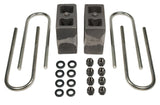 Tuff Country 80-97 Ford F-250 4wd (w/o Factory Overloads) 5.5in Rr Block & U-Bolt Kit Non-Tapered