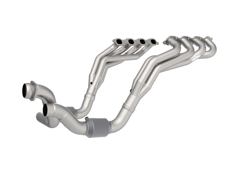Kooks 20-22 Ford F250 7.3L V8 / Ford F350 7.3L V8 1-7/8in x 3in SS Headers w/ H.O. Green Catted Conn Kooks Headers