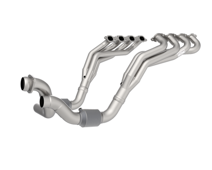 Kooks 20-22 Ford F250 7.3L V8 / Ford F350 7.3L V8 2in x 3in SS Headers w/ H.O. Green Catted Conn Kooks Headers