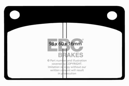 EBC GreenStuff Front Brake Pads - DP2143 EBC
