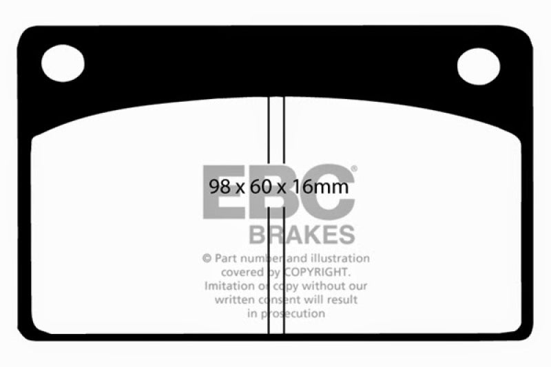 EBC Ultimax2 Front Brake Pads - UD043