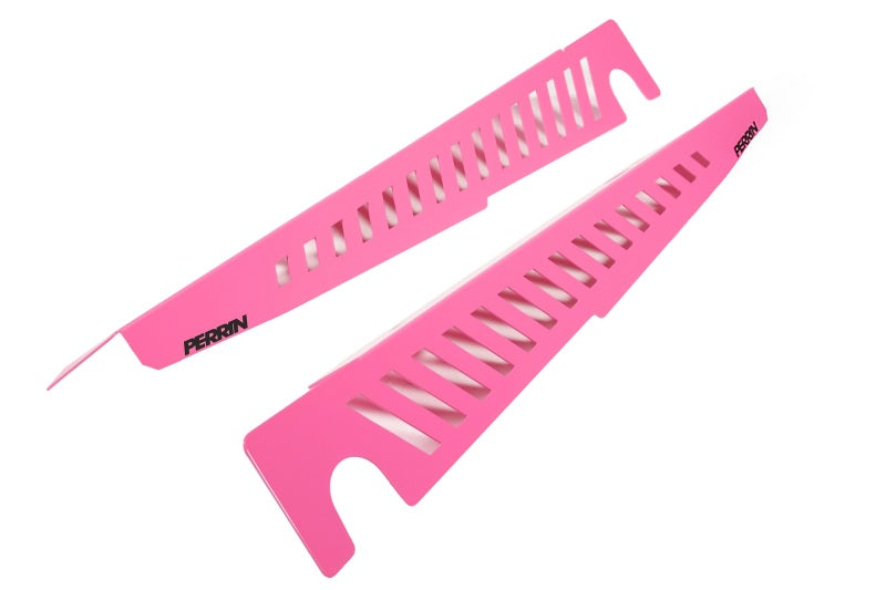 Perrin 22-23 Subaru WRX Fender Shroud Set - Hyper Pink Perrin Performance