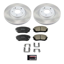 Load image into Gallery viewer, Power Stop 2015 Hyundai Sonata Front Semi-Coated Rotor Kit