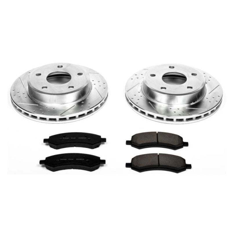 Power Stop 05-10 Dodge Dakota Front Z23 Evolution Sport Brake Kit PowerStop