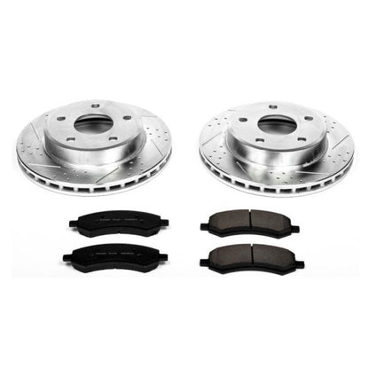 Power Stop 05-10 Dodge Dakota Front Z23 Evolution Sport Brake Kit PowerStop