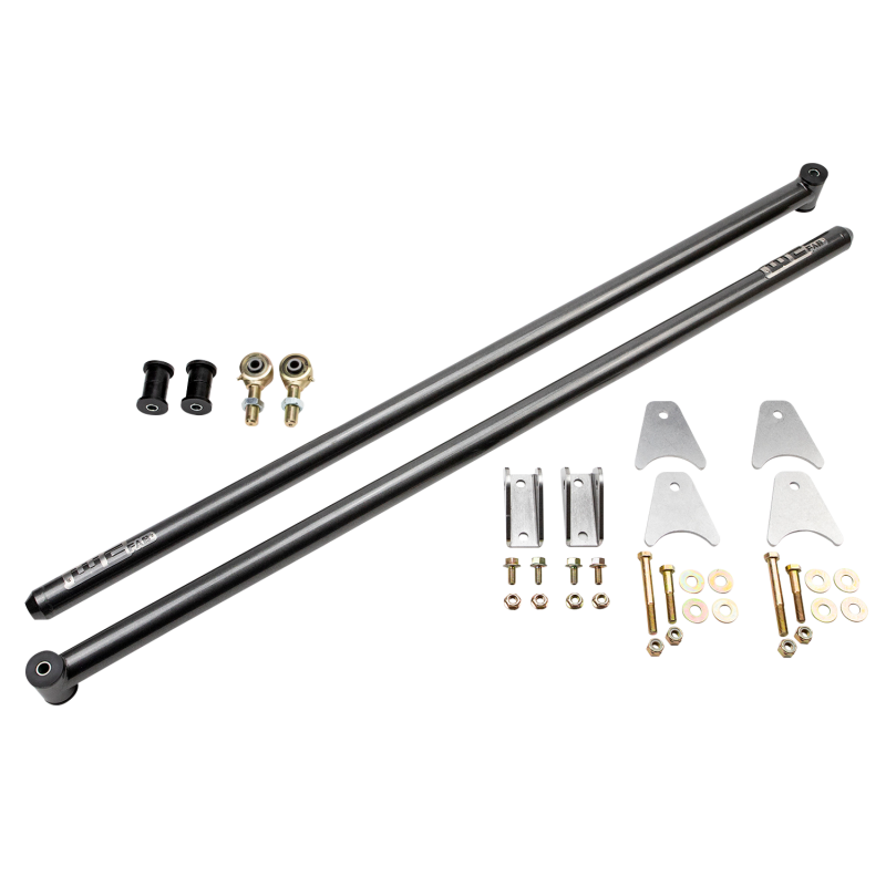 Wehrli 99-10 Ford / 94-22 RAM Univ RCLB/CCSB/ECSB 60in. Traction Bar Kit - WCFab Red - WCF100854-RED