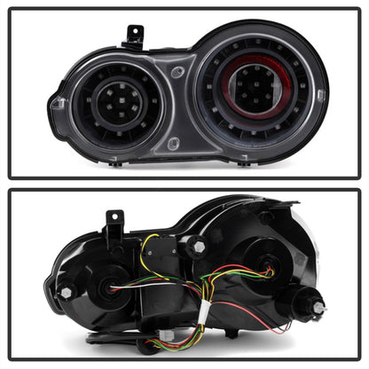 Spyder 09-15 Nissan GTR LED Tail Lights Black ALT-YD-NGTR09-LED-BK SPYDER