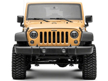 Load image into Gallery viewer, Raxiom 07-18 Jeep Wrangler JK Axial 7-In LED Headlights w/ DRL Turn Signals- Blk Housing (Clear)