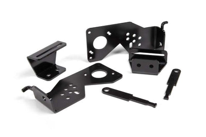 Zone Offroad 2023-2026 Ford F-250/F-350 Super Duty/F-450 4WD 5-Inch/7-Inch Radius Arm Ride Height Sensor Brkt Relocation Kit - ZONF5501
