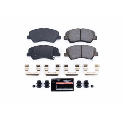 Power Stop 12-19 Hyundai Accent Front Z23 Evolution Sport Brake Pads w/Hardware PowerStop