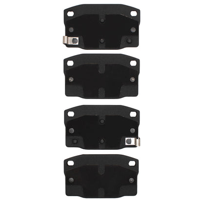 R1 Front & Rear Semi-Metallic Brake Pads 1988-1993 Pontiac Lemans/Fiero & More - 2311-0378-00