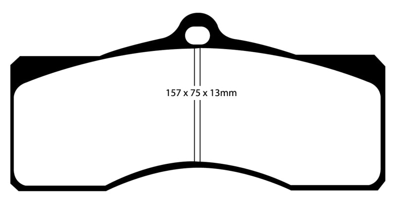 EBC BlueStuff Front Brake Pads - DP51155NDX EBC