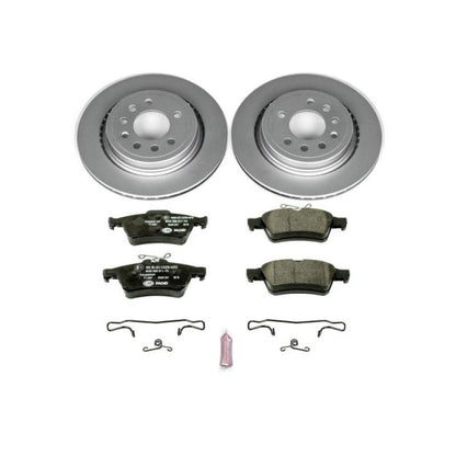 Power Stop 08-11 Saab 9-3 Rear Euro-Stop Brake Kit PowerStop