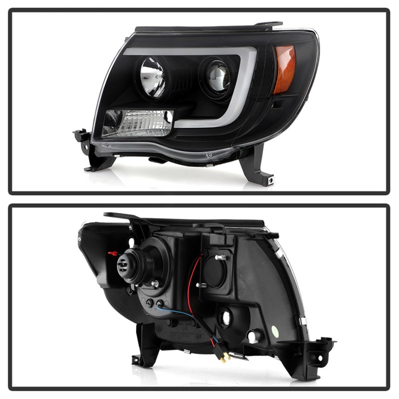 Spyder Toyota Tacoma 05-11 V2 High-Power LED Headlights - Black PRO-YD-TT05PL-BK SPYDER