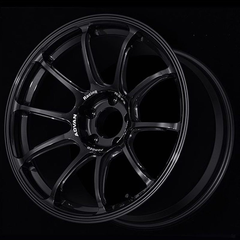 Advan YA28K35ETB RZ-F2 18x10.0 +35 5-114.3 Racing Titanium Black Wheel