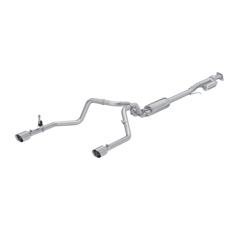 MBRP 2019+ Chevrolet Silverado 1500 / 2019+ GMC Sierra 1500 T304 SS 3in Armor Pro Cat-Back Exhaust MBRP