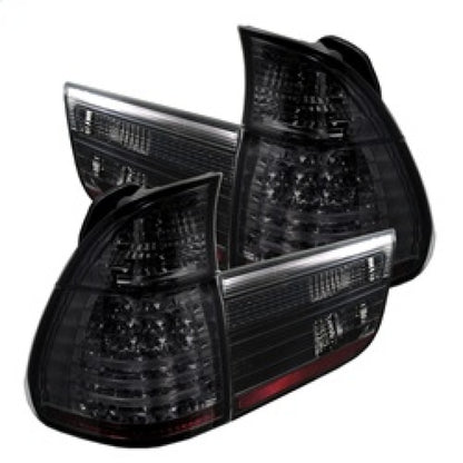Spyder BMW E53 X5 00-06 4PCS LED Tail Lights Smoke ALT-YD-BE5300-LED-SM SPYDER