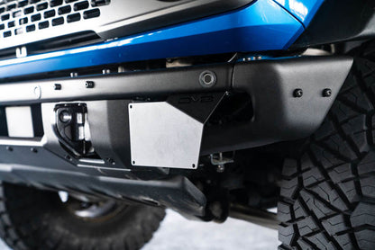 DV8 Offroad 21-22 Ford Bronco Factory Front Bumper License Relocation Bracket - Side DV8 Offroad