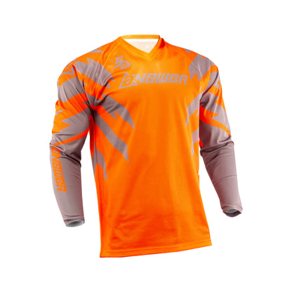 Answer 26 LE Syncron Rizz Vented Jersey Orange/Grey/White - XS