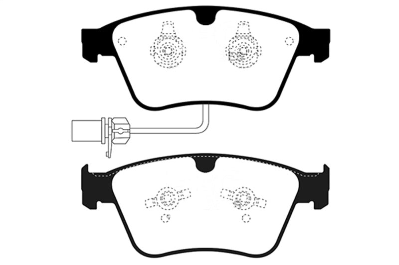 EBC YellowStuff Front Brake Pads - DP42317R