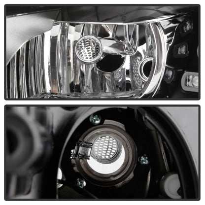 Spyder VW Tiguan 12-17 LED/DRL Projector Headlights Chrome PRO-JH-VWT12-LED-C SPYDER
