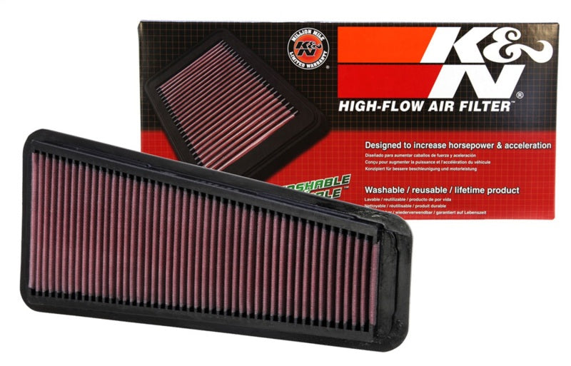 K&N 05-10 Toyota Tacoma/Tundra / 02-09 4Runner / 07-09 FJ Cruiser Drop In Air Filter K&N Engineering