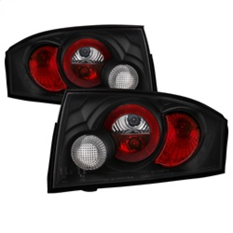 Spyder Audi TT 00-06 Euro Style Tail Lights Black ALT-YD-ATT99-BK SPYDER