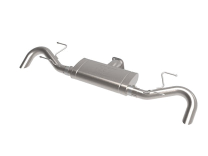 aFe Takeda 3 IN to 2-1/2 IN 304 Stainless Steel Axle-Back Exhaust System - 49-37035