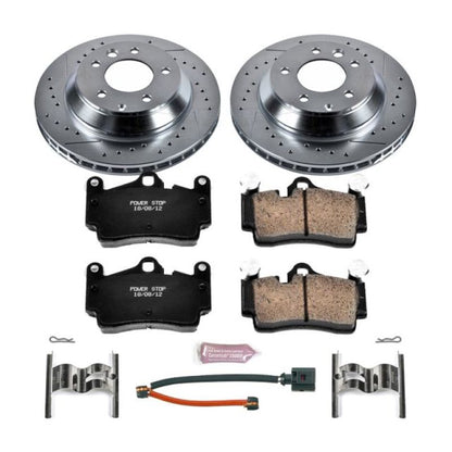 Power Stop 07-15 Audi Q7 Rear Z23 Evolution Sport Brake Kit PowerStop